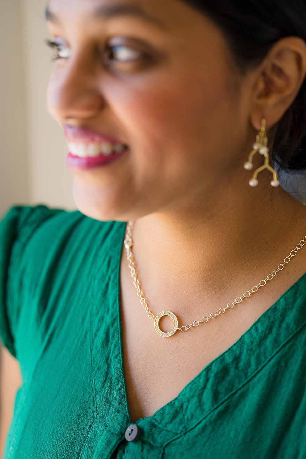 SET - Pearl Peek + Circle of Love Bracelets