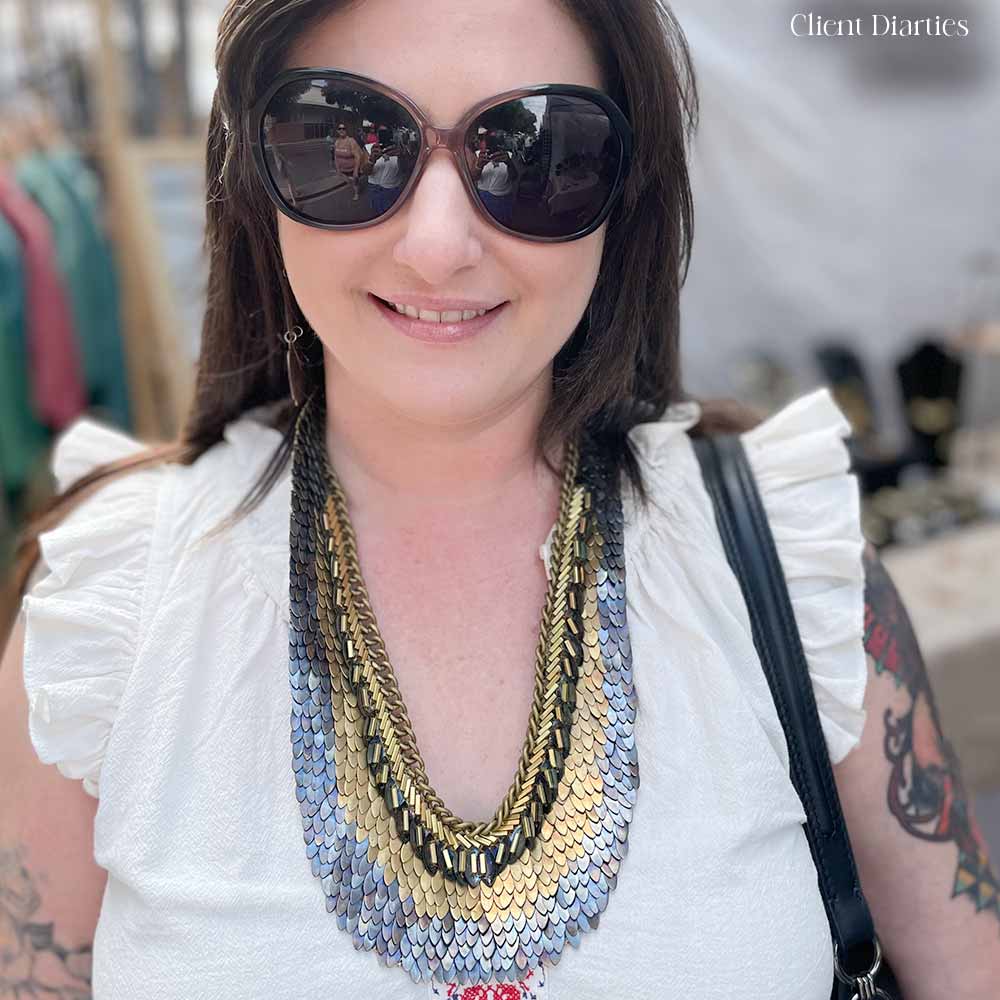 Cleopatra Multi Statement Necklace
