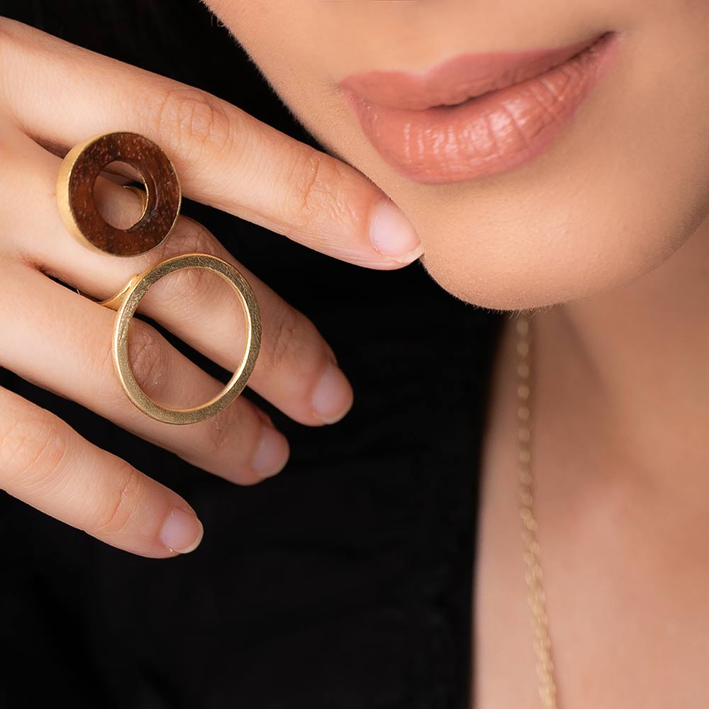 Olympia Dual Circle Ring