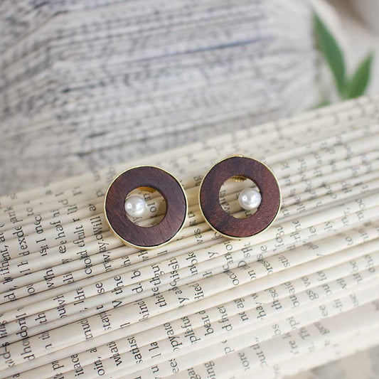 Pearl Peek Earrings