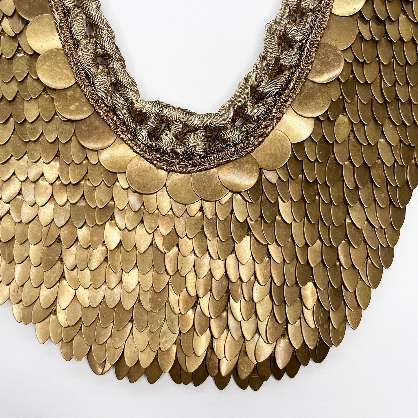 Cleopatra Gold Statement Necklace